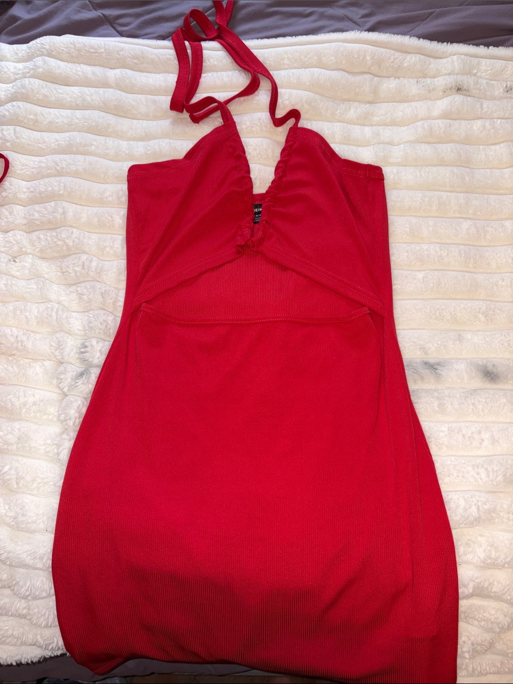Women's Red Halter Nightdress